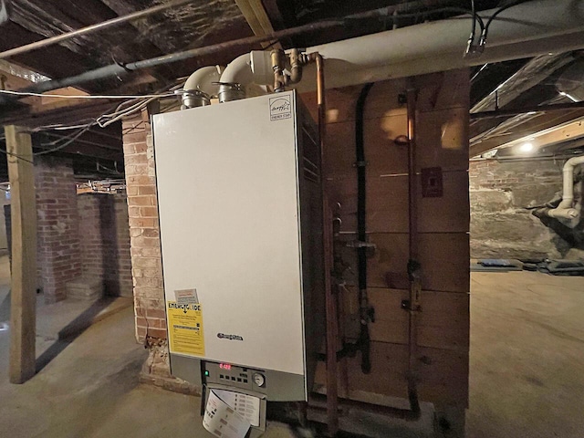 utilities featuring tankless water heater