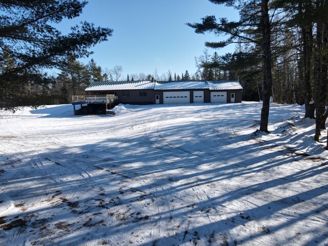 ranch-style house with a garage