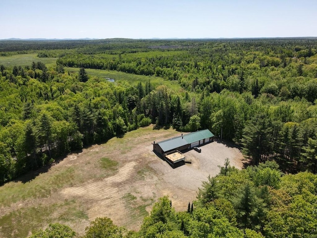 1449 Main Rd, Greenbush, ME 04418 - aerial view of a forest