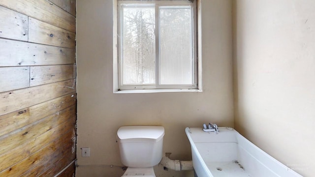 bathroom with toilet