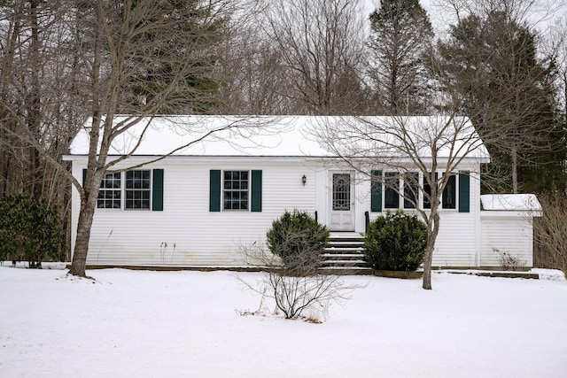 view of front of house