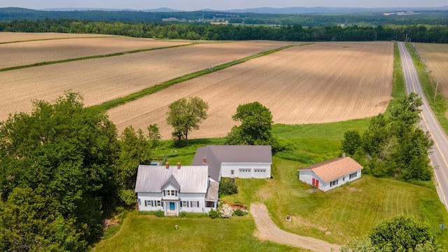 2382 Exeter Rd, Exeter, ME 04435 - aerial view of sparsely populated area with extensive farmland