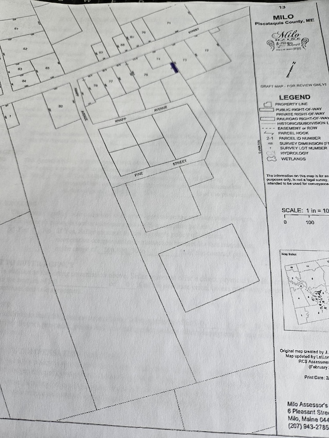 LOT75-1 Pleasant St, Milo ME, 04463 land for sale