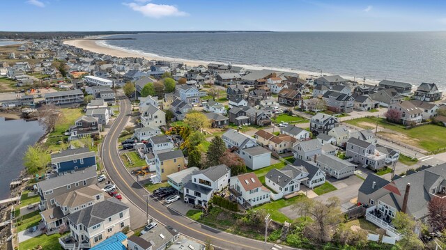 54 Webhannet Dr, Wells, ME 04090 - aerial view of residential area featuring expansive coastline