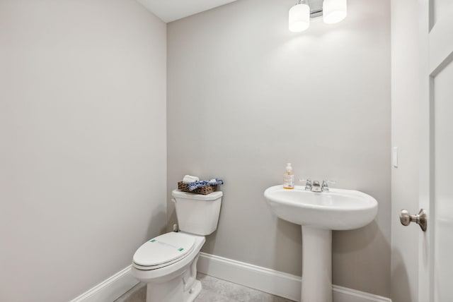 bathroom with toilet