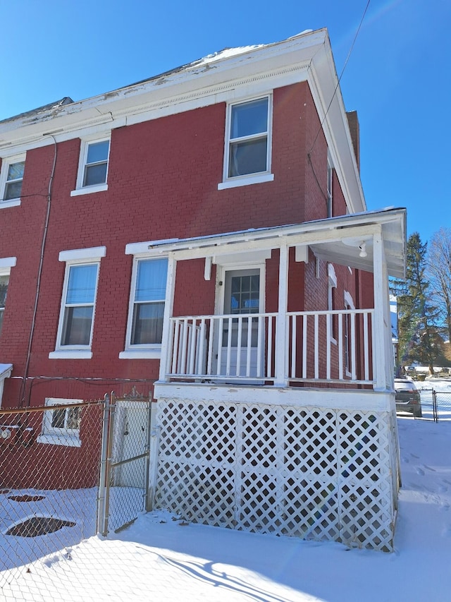 view of front of house