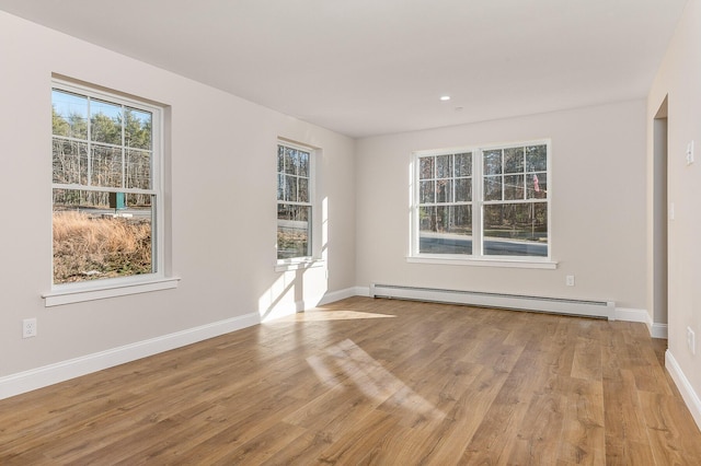 LOT9 Westhaven Ln, Wells, ME 04090 - unfurnished room featuring baseboard heating, wood finished floors, and baseboards