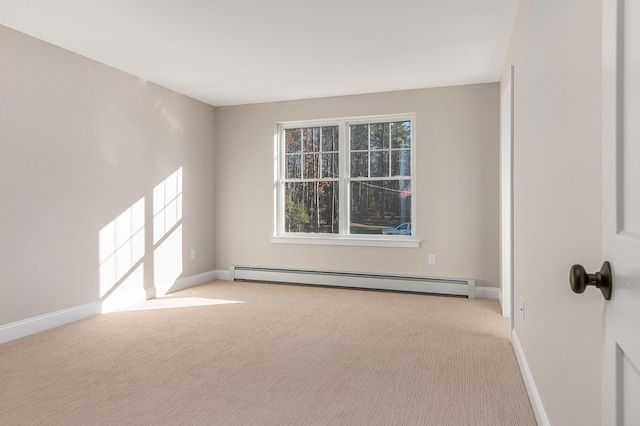 LOT9 Westhaven Ln, Wells, ME 04090 - carpeted spare room featuring a baseboard heating unit and baseboards