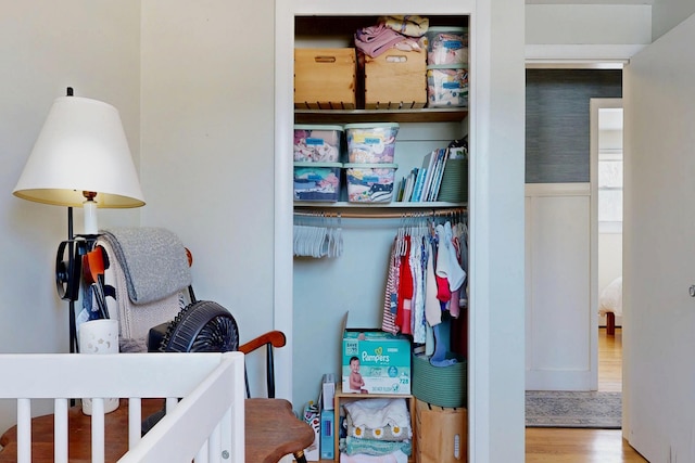 view of closet