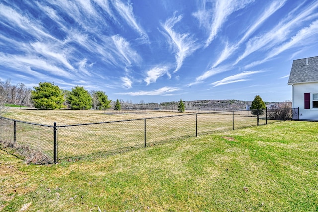 11 Sunrise Dr, Hallowell, ME 04347 - view of yard with fence and a rural view