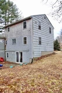 view of rear view of property