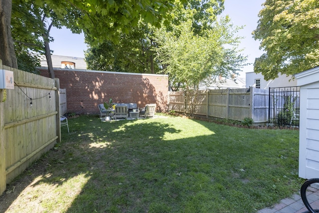 1 Joy Pl Unit 3A, Portland, ME 04102 - view of yard with a fenced backyard