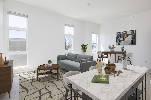 1 Joy Pl Unit 3A, Portland, ME 04102 - interior space with baseboards and light wood-style flooring