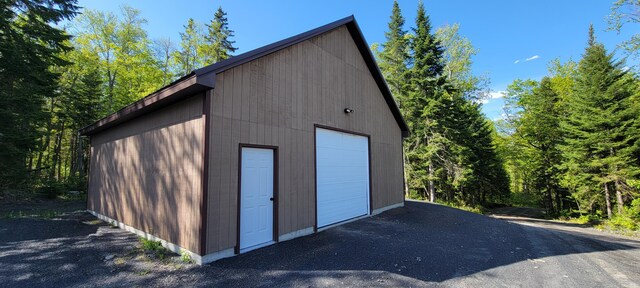 685 Main St, Grand Isle, ME 04746 - view of garage