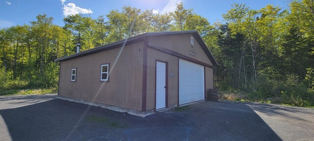 685 Main St, Grand Isle, ME 04746 - view of outbuilding with asphalt driveway