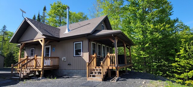 685 Main St, Grand Isle, ME 04746 - view of front facade with a shingled roof
