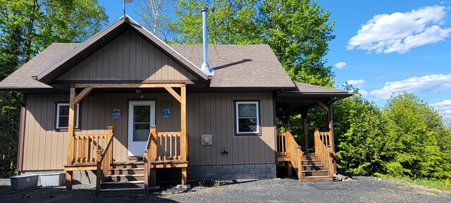 685 Main St, Grand Isle, ME 04746 - view of front of property featuring a shingled roof