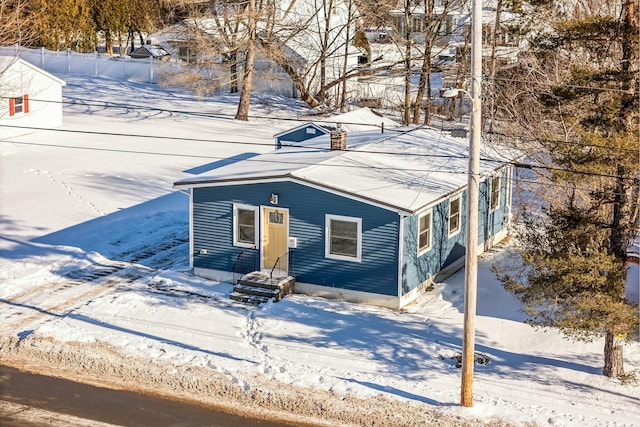 view of front of house