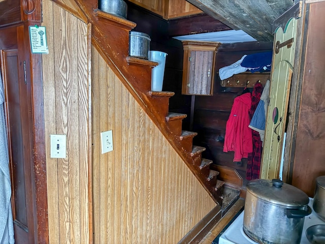 view of staircase