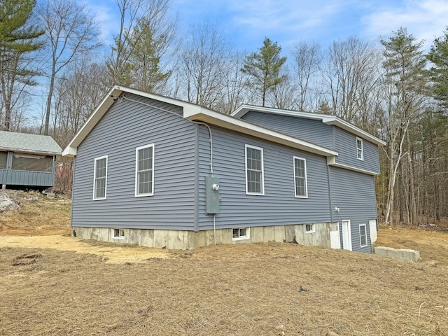 21 Coolidge Rd, Dixfield, ME 04224 - view of home's exterior