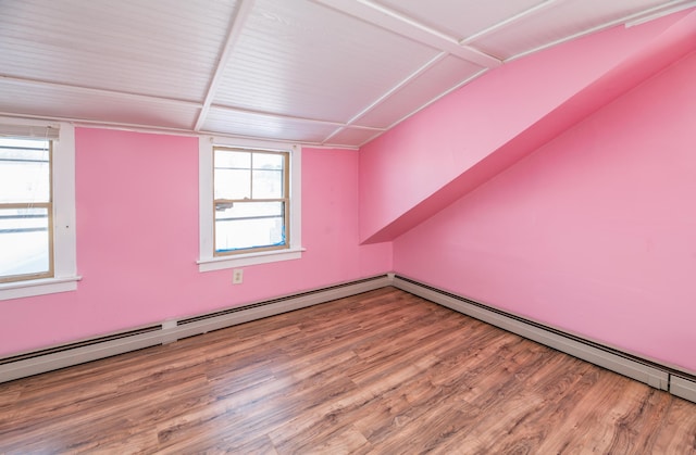 bonus room featuring wood-type flooring