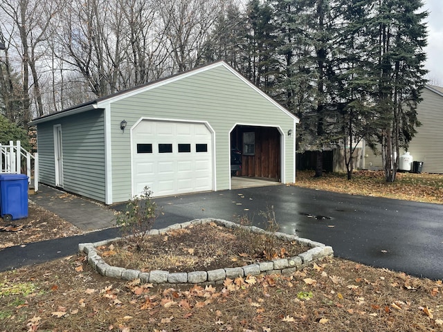 11 Partridge Dr, Gardiner, ME 04345 - view of detached garage