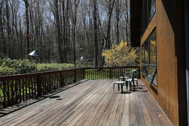 view of deck