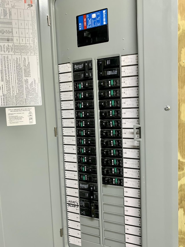 utilities with electric panel