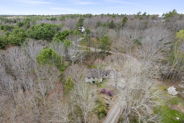 16 Hanna Ln, Bristol, ME 04539 - aerial view of a forest