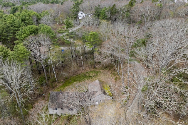 16 Hanna Ln, Bristol, ME 04539 - view from above of property