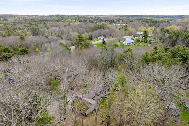 16 Hanna Ln, Bristol, ME 04539 - drone / aerial view of a heavily wooded area