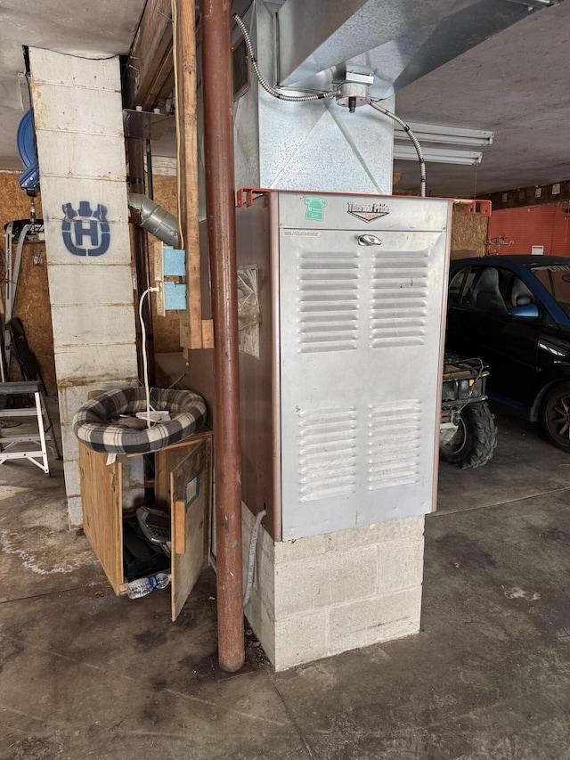 view of utility room