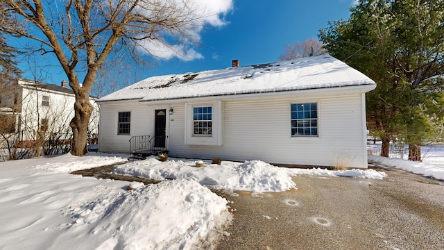 view of front of house