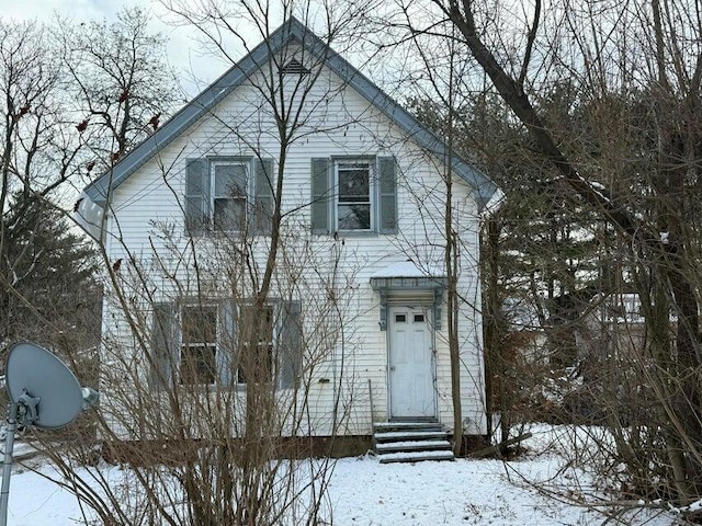 view of front facade