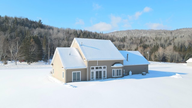 120 Bradbury Rd, Fort Kent, ME 04743 - view of snow covered house