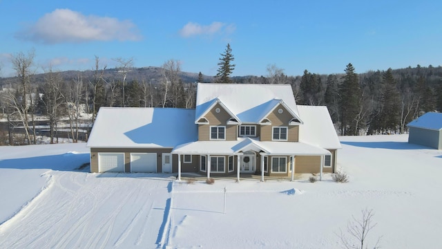 120 Bradbury Rd, Fort Kent, ME 04743 - view of front of property with a garage