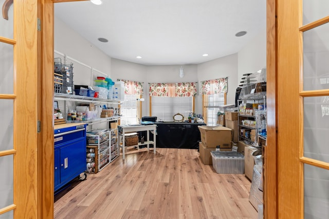 120 Bradbury Rd, Fort Kent, ME 04743 - office area with a wealth of natural light and light wood-type flooring
