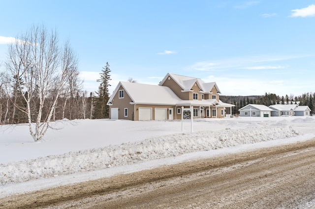 120 Bradbury Rd, Fort Kent, ME 04743 - view of front of home with a garage