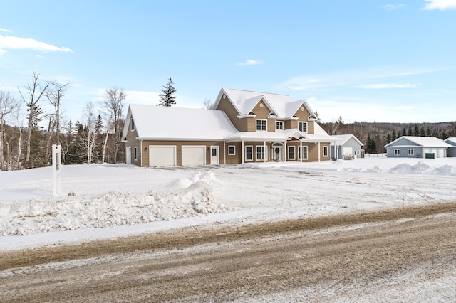 120 Bradbury Rd, Fort Kent, ME 04743 - view of front property featuring a garage