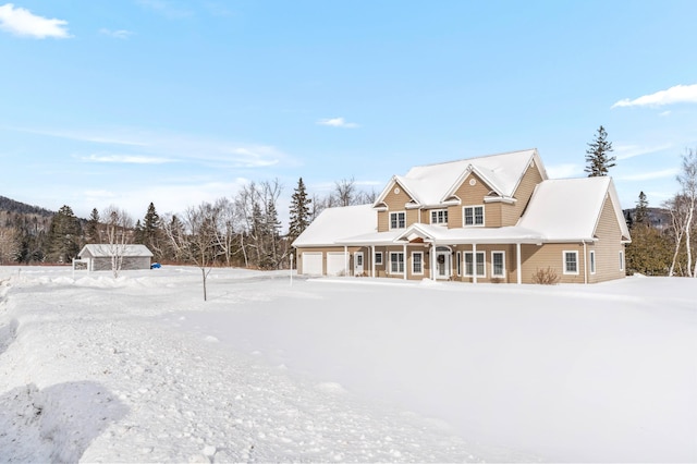 120 Bradbury Rd, Fort Kent, ME 04743 - view of front of property featuring a garage