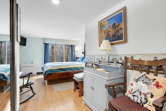417 Middle Rd, Falmouth, ME 04105 - bedroom featuring light wood-style floors