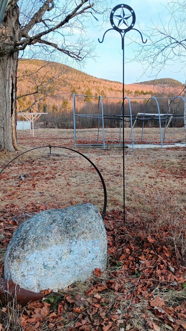 7 Hidden Meadow Ln, Dixfield, ME 04224 - view of yard with a mountain view