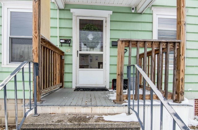 view of property entrance