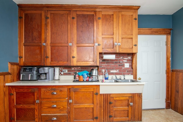 kitchen with sink