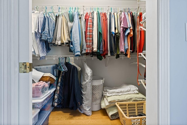 view of closet