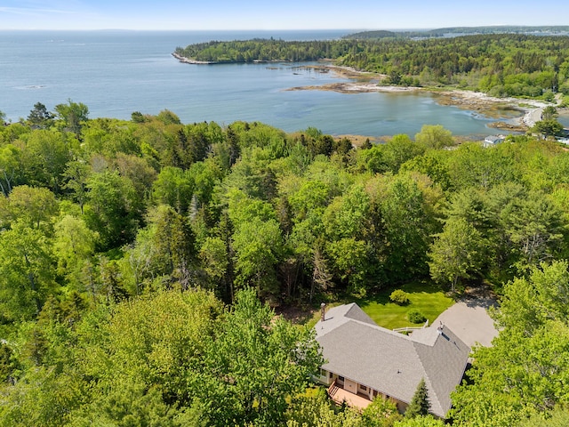 18 Patricia Ln, Saint George, ME 04859 - bird's eye view of a nearby body of water
