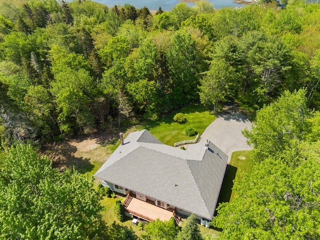 18 Patricia Ln, Saint George, ME 04859 - view of subject property featuring a forest