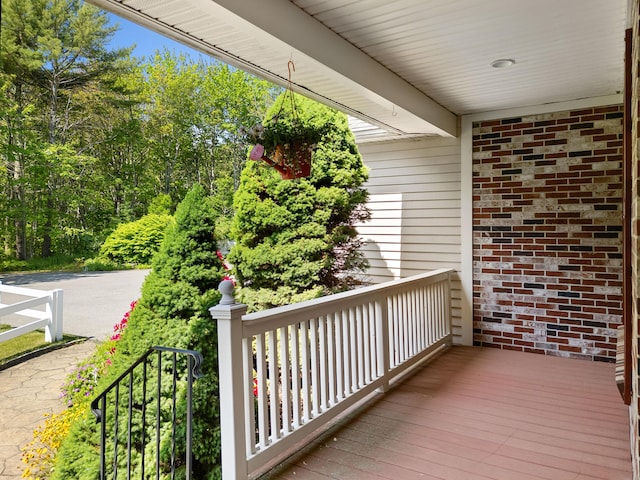 18 Patricia Ln, Saint George, ME 04859 - view of wooden deck
