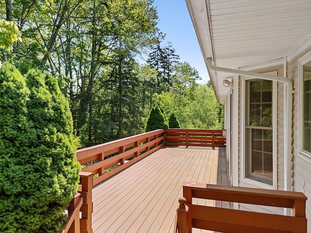 18 Patricia Ln, Saint George, ME 04859 - view of wooden terrace