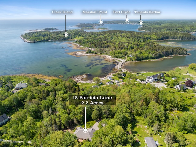18 Patricia Ln, Saint George, ME 04859 - view of property location featuring a nearby body of water